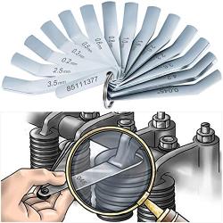 Feeler Gauge Jake Brake Tool Set 88880053 88880052 85111377 Fits for Volve Mack MP7 MP8 MP10 D12 D13 D16 Engines, Intake and Exhaust Valve Adjustment Kit (14 PCs)