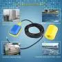 Water Level Float Switch,1pcs 0V-220V AC Polypropylene Cable Type Liquid Fluid Water Level Controller Sensor (3.7M Cable)