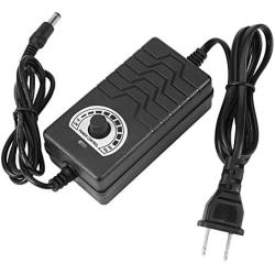 AC/DC 1-24V 2A Power Adapter Universal Adjustable Power Switching for Motor Speed Controller
