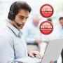 Premier Accessory Group Motor Trend Bluetooth Headset with MX-10 Noise Cancellation, Black
