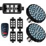 MZS Motorcycle LED Light Ki and Red 1157 Turn Signal LED Bulb