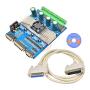 TB6560 DC 12V-36V 3A 4 Axis Stepper Motor Driver Controller Board PWM CNC DC Motor Drive with Fan for Bipolar Stepper Motor