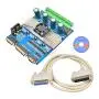 TB6560 DC 12V-36V 3A 4 Axis Stepper Motor Driver Controller Board PWM CNC DC Motor Drive with Fan for Bipolar Stepper Motor