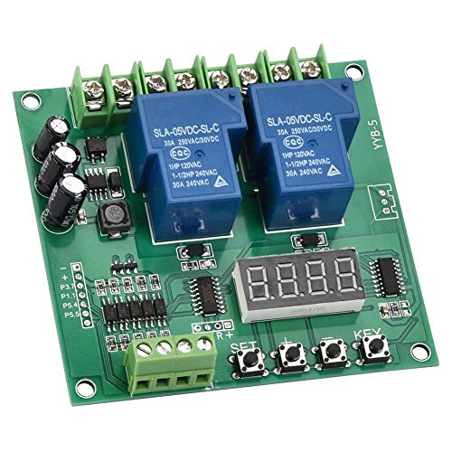 Carte de contrôle de moteur Forward/Reverse YYB-5 12v 24v avec Module de Relais et Cycle Temporel. Carte de contrôle de moteur Forward/Reverse YYB-5 12v 24v avec Module de Relais et Cycle Temporel.