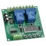 YYB-5 12v 24v Forward/Reverse Motor Control Board Two Relay Timing Cycle Module