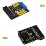 KEYESTUDIO Motor Driver HAT Breakout Board for BBC Microbit TB6612FNG with Terminal Block Serial Pins