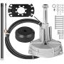 CREDSTAR Boat Steering Control Cable,for Outboard Steering Cable 16 Feet Mechanical Rotary Steering Kit for Boat Steering System
