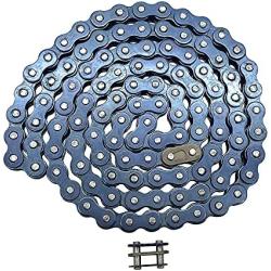 JINFANNIBI 415 Chain 110 Links 415H Heavy Duty Chain Gas Bike Chain for 49cc 60cc 66cc 80cc 2 Stroke Engine Motorized Bike