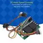 DC Motor Speed Controller, 15KHZ DC Motor Speed Control Switch CW CCW High Power 60A PLC Adaptable with Barrier Terminal Block for Power Supply