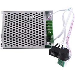 Dc Motor Speed Controller DC 10-50V 40A PWM Motor Speed Controller Switch, Bidirectional DC Motor Speed Controller, Motor Controller with Adjustable Potentiometer
