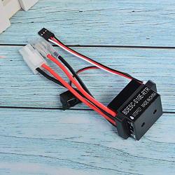 Comimark 2Pcs 320A 6-12V Brushed ESC Speed Controller W/2A BEC for RC Boat U6L5 G2I7