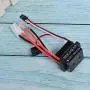 Comimark 2Pcs 320A 6-12V Brushed ESC Speed Controller W/2A BEC for RC Boat U6L5 G2I7