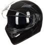 ILM Motorcycle Dual Visor Flip up Modular Full Face Helmet DOT 6 Colors Model 902 (M, Gloss Black)