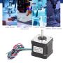 Stepping Motor, Electric Motor 2 Phases Quick Response Speed DC2.55V 1.5A All Copper Coil for Engraving Machine