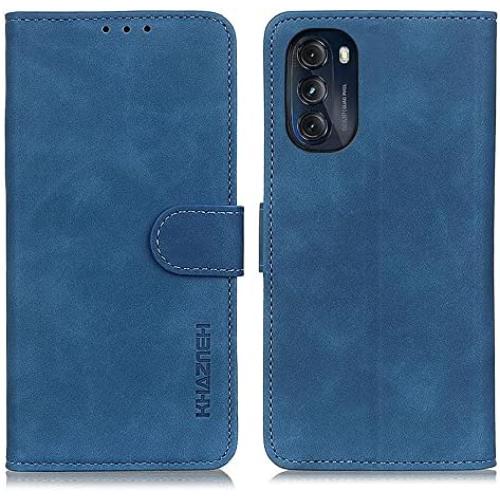 Mobile Phone Case Bag Compatible With Motorola Moto G 2022 5G Wallet Flip Phone Case Card Slot Holder Phone Case PU Leather Full Body Shockproof Magnetic Closure Protective Cover Compatible With Motor