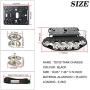 Professional Smart Shock Absorbing Robot Tank Car Chassis Kit with 2pcs DC Motors, Remote Control STEAM Robotic Platform Model for Obstacle Avoidance for Arduino Raspberry Pi DIY STM32 Microbit Python