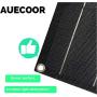AUECOOR Flexible Solar Panel Kit: 5X 100W Solar Panel High Efficiency Waterproof Solar Module+ 50A Solar Controller for RV Boat Cabin Trailer Motorhome