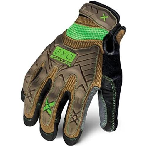 Ironclad EXO Motor Impact Glove; Work Gloves, TPR Impact Protection, (1 Pair), EXO2-PIG-06-XXL
