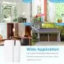 WiFi Door Sensor Smart Window Sensors White No Hub Required Wireless Design Instant Alerts Requires 2.4 GHz Wi-Fi Compatible with Alexa Google Assistant Home Security