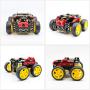 Adeept 4WD Smart Robot Kit for Raspberry Pi 4 3 Model B+ B , OpenCV Target Tracking, Real-Time Video Transmission, AWR Robotic Car Kit Adult with PDF