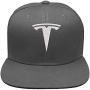 Tesla Motors Flex Fit Hat Baseball Cap Embroidered Flat Curved Brim