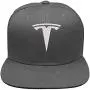 Tesla Motors Flex Fit Hat Baseball Cap Embroidered Flat Curved Brim