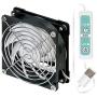 TITAN tent fan dog kennels pet camping fan tent air portable ceiling fan canopy fan for tent accessories tent camping accessories car gear outdoor camping with 140MM magnet clip with Controller
