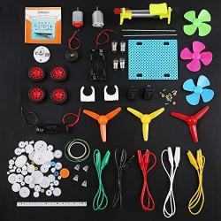 Sntieecr Electric Circuit Learning Kit, Car Model Assemble Physics Science Education Kits Set for Kids Student DIY STEM Science Lab Experiment Project