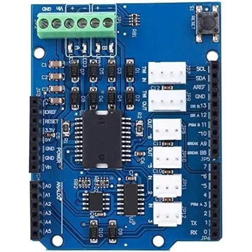 Module de commande de moteur double pont L298N L298P Composant électronique pour écran de moteur. Module de commande de moteur double pont L298N L298P Composant électronique pour écran de moteur.
