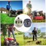Eioflia Mower Accessory 7T Clutch Drum Pinion Gear Kit Fit for Honda GX25 25cc 4 Stroke Engine Motor 2PCS-Grass Trimmer Accessories,Fit for Engine Generator Lawn Mower,Grass Cutter Mower