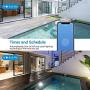 DEWENWILS Pool Timer, WiFi Timer Switch, Heavy Duty 40A 120-277 VAC 2HP, Compatible with Smart Phone, Alexa, Google Assistant, ETL Listed