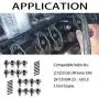 VEELECP 16PCS LS1 Rocker Arms & Bolts with Trunion Kit Compatible for Chevy GMC LS1 LS2 LS6 LR4 Vortec 5300 LQ4 LQ9 LY5 LY6 LM7 L59 LM4 L33 4.8L/5.3L/5.7L/6.0L Engines 10214664