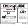 Minka-Aire F551-WH Watt 60 Inch Energy Star Rated Ceiling Fan with DC Motor and 4 Speed Pull Chain in White Finish