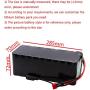 Wnicek 48V 18AH E-Bike Lithium Battery Customizable Battery Pack 13S 3P 21700 Battery for Motors Within 1000W for Electric Scooters Electric Tricycles Electric Wheelchairs with Charger