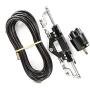 Winibo ZA0350V2 Boat Hydraulic Outboard Steering Kit with Helm Pump, Compact Cylinder, Tubing for Engines up to 350HP