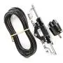 Winibo ZA0350V2 Boat Hydraulic Outboard Steering Kit with Helm Pump, Compact Cylinder, Tubing for Engines up to 350HP