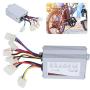 VGEBY Scooter Brush Controller, 36V 800W Aluminium Alloy Electric Bicycle Motor Brushed Controller Tricycle Scooter Brush Speed Regulation Controller Equipment Electric Scooter Supplies