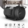 Hon&Guan 6.3 Inline Duct Fan with Variable Speed Controller 470 CFM, Quiet Energy Saving EC Motor Ventilation Exhaust Fan for Heating Cooling Booster, Grow Tents, Hydroponics