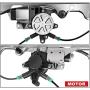 A-Premium Power Lift Window Regulators with Motor Replacement for Chevrolet Silverado 1500 2500 Tahoe GMC Yukon Sierra Cadillac Escalade Front Left and Right 2-PC Set