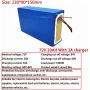 Jieoto 72V E-Bike Lithium-ion Battery Pack 20AH 30AH 40AH Cell Pack Suitable for Electric Motorcycle Outdoor Power Supplies Replace LiFePO4 Battery Tricycles Moped(with Charger)