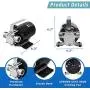 TOPWAY Water Transfer Electric Sump Utility Pump 330 GPH 1/10HP with Water Hose Kit (115V AC)