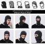 2 Pieces Bandana Face Hat for Outdoor Motorcycle Ski Mask Winter Sun Camouflage Face Cover for Sports Windproof Dustproof