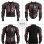 OHMOTOR Motorbike Protective Armour Chest Back Spine Armor Protector Motorcross Armoured Jacket Clothing Men Women for Cycling
