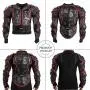 OHMOTOR Motorbike Protective Armour Chest Back Spine Armor Protector Motorcross Armoured Jacket Clothing Men Women for Cycling