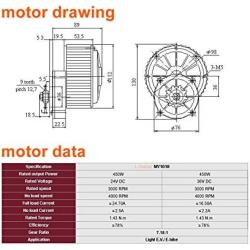 L-faster 24V36V 450W Bike Conversion Kit for Disc Brake Rotor Left Side Mounting Bicycle Motor Kit with Thumb Throttle