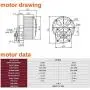 450W Electric Brush Motor and Controller and Throttle Handle Battery Voltage Display Unite Motor MY1018 Economic Electric Motor
