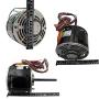 Supplying Demand W51-14BJA3-02 HVAC Blower Motor 1/4 HP 1 Phase 3 Speed 208/230V 1075 RPM