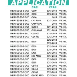 Oil Filter Fits Mercedes Benz ML350 E350 C300 C400 S550 GLK350 Replace Mann Filter HU7025z | Part No. 2761800009 2761840025