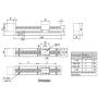 FUYU FSL30 Mini Linear Stage Small Slide Guide CNC Screw Lead Motion Table Motorized Nema 14 Stepper Motor[200mm Stroke]