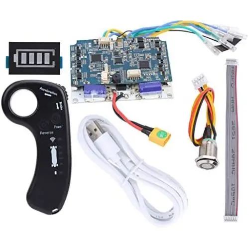 Alomejor Electric Scooter Remote Controller, Sinusoid Dual Drive Hub Motor Control Panel ESC for Electric Skateboard